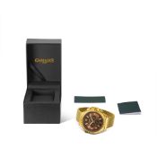Ltd Edition Hand Assembled GAMAGES Opulent Sports Automatic Gold Ð 5 Year Warranty & Free Delivery