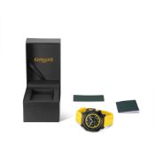 Ltd Edition Hand Assembled GAMAGES Contemporary Automatic Yellow Ð 5 Year Warranty & Free Delivery
