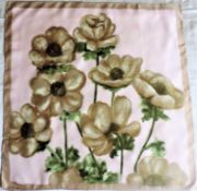 Vintage Jean Lanvin Castillo Paris Silk Scarf Circa 1960's