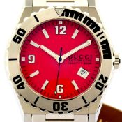 Gucci / Pantheon 115.2 (Brand New) - Gentlmen's Steel Wrist Watch