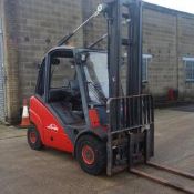 2005 Linde H30D 2 Stage Mask Forklift Choice Of Good Tyres All around 7168 Hours In Good Condition