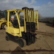 2014 Hyster 2 Ton 3 Stage Low Mask Forklift In Good Condition Any Inspection Welcome