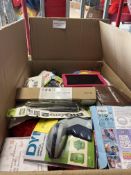 Assorted Box of Electronics and Household Approx. RRP £300. Grade U