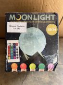 Moonlight Adjustable Night Light. RRP £19.99 Grade U