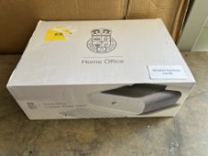 Home Office 2 Drawer Screen Stand Desk Tidy Organiser. RRP £25.00 Grade U
