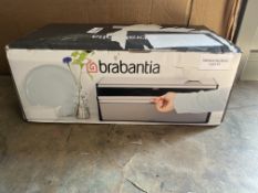 Brabantia Rectangular Fall Front Bread Bin. RRP £36.00 Grade U