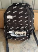Ellesse Backpack. RRP £19.99 Grade U