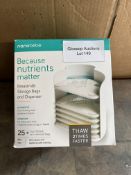 Nanobebe Breastmilk Storage Bags and Organiser. RRP £12.99 Grade U