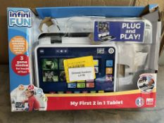 Infinifun 2-in-1 Tablet. RRP £29.99 Grade U