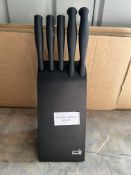 Kitchen Devils S8603015 Control Knife Block. RRP £45.00 Grade U
