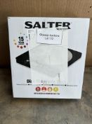 Salter Digital, Stylish Slim Design Electronic Cooking Scale. RRP £19.99 Grade U