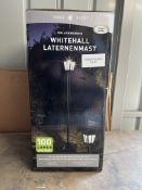 Smart Solar SuperBright 1.8m Whitehall Lamp Post. RRP £39.99 Grade U
