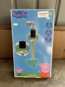 Peppa Pig Molded Microphone Stand. RRP £14.99 Grade U