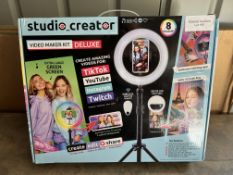 Studio Creator Deluxe Video Maker Kit. RRP £40.00 Grade U