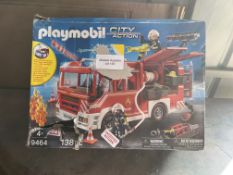 Playmobil 9464 City Action Fire Engine Toy. RRP £50.00 Grade U