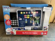 Infinifun 2-in-1 Tablet. RRP £29.99 Grade U