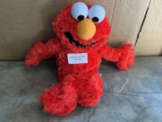 Sesame Street Talking Tickle Me Elmo Soft Toy. RRP £25.00 Grade U