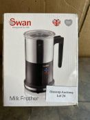 Swan Automatic Milk Frother. RRP £34.99 Grade U