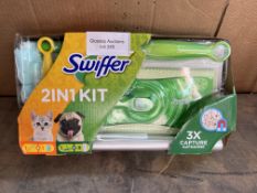 Swiffer 2 in 1 Kit. RRP £19.99 Grade U