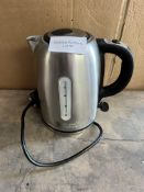 Russell Hobbs Buckingham Quiet Boil S/Steel Kettle. RRP £35.00 Grade U