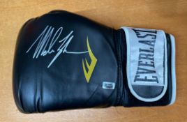 Mike Tyson Signed Boxing Glove