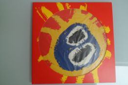 Primal Scream - Screamadelica double coloured vinyl record. Looks new.