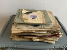 Selection of mixed records from Columbia, HMV, Parlophone