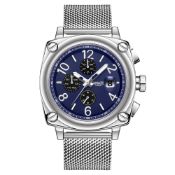 Ltd Edition Hand Assembled GAMAGES Perception Automatic Steel. 5 Year Warranty & Free Delivery