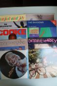 10 x vinyl records - Marilyn picture disc - Debbie Harry etc.