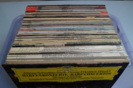 A very sought after collection of Classical vinyl records - Deutsche Grammophon etc