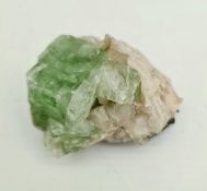 Collectable Minerals Green Apophyllite Crystal