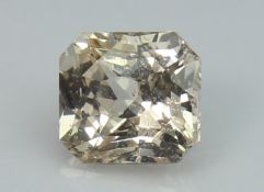 Peach Sapphire 1.10 Ct