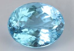 Blue Topaz 14.23 Ct