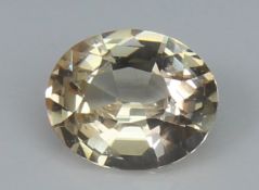 Peach Sapphire 1.16 Ct