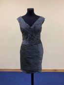 Charcoal Grey Short Dress
