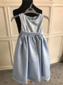 Hilary Morgan Pale Blue Dress
