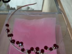 Headpiece With Red Stones