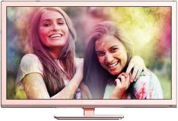 RRP £115.99. Polaroid 24” Television (P24RP0008A) With Remote Control. (No Legs). Unit Powers On.
