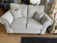 Brand New 2 Seater Prestige Deluxe Sofa In Alexandra Park Fabric
