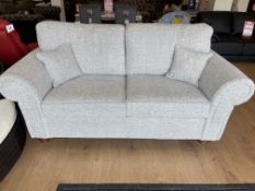 Brand New 3 Seater Prestige Deluxe Sofa In Luxurious Alexandra Park Fabric
