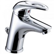 ZZ-BRI-JBASC - Bristan Java Basin Mixer with Clicker Waste - Chrome. ...