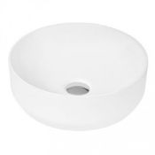 ZZ-ULT-NBV162 - Hudson Reed Vessel Sit-On Countertop Basin - 350mm Wide - 0 Tap Hole. ...