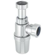 ZZ-MC-CAA10 - McAlpine 32mm Adjustable Inlet Slim Bottle Trap - Chrome. ...