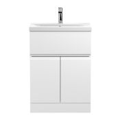 ZZ-ULT-OLF403 - Hudson Reed 600 2-Door Floor Standing Unit. ...