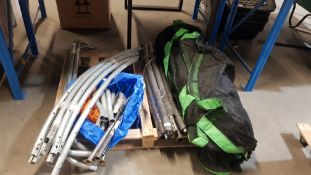(P) Contents Of Pallet. Unspecified Sportspower Trampoline. (Unsure If Complete).