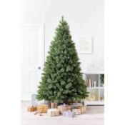 (5L) RRP £175.00. 7ft (210cm) Green Cashmere Artificial Tree Unlit.