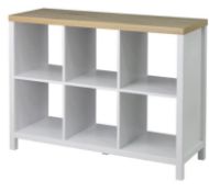 (P) Contents Of Pallet. 7x Mixed Living Elements Clever Cube Storage Unit Items. To Include (2x3) O