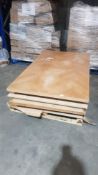 (P) Contents Of Pallet. 4x Table Tops (No Legs). Approx Table Top Sizes: (W150x D90cm). To Include