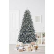 (5M) RRP £265.00. 7ft (2.1M) Salzburg Glitter Premium Tree Pre-Lit.