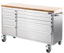 RRP £600. Ultimate 56” 10 Drawer Tool Trolley (SKU: 374362). New Unit With Superficial Damage (See